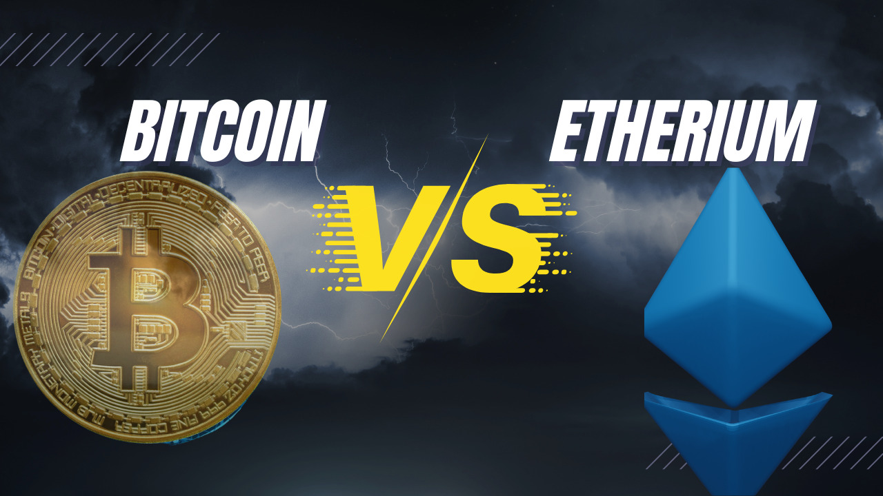 bitcoin vs etherium image